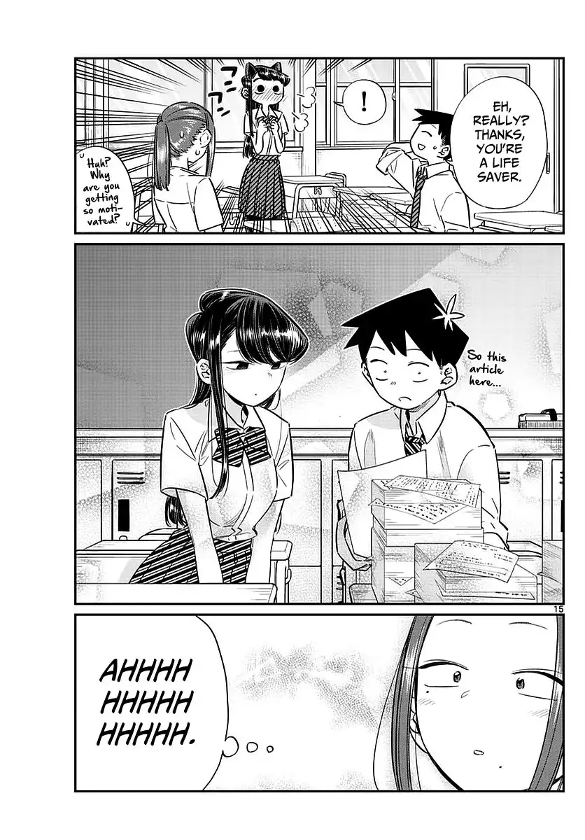 Komi-san wa Komyushou Desu Chapter 58 15